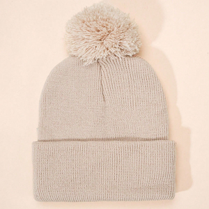 Wholesale <b>Wool</b> Blend Winter <b>Beanie</b> Hats Custom Printed Logo Embossed/Digital Waterproof Breathable Unisex Adult Direct Factory - Product Image 6
