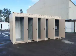 Casa Contenedor Expandible Glamni Z de 40 pies con 2 Dormitorios y Diseño Moderno de Mediados de Siglo para Centros Comerciales y Sitios de Glamping - Product Image 1