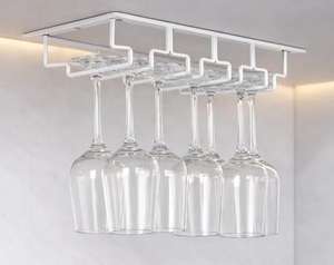 Moderno estante para botellas montado en la pared, organizador elegante para salsas, aceites y botellas pequeñas de bebidas, licores o botellas de vino - Product Image 3