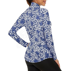 Camiseta Deportiva de Manga Larga para Mujer, Duradera, Transpirable, Ligera, con Logotipo Frontal, Cómoda para Rutinas Activas - Product Image 2