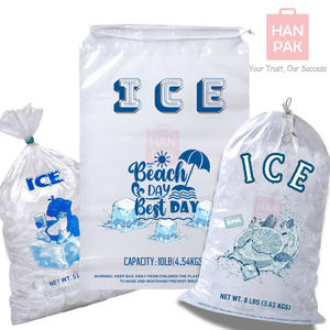 High Quality Customized Ice Plastic Packaging <b>Bag</b> Clear PE Recyclable for Jelly and Sushi Competitive Price Vietnam Factory - Product Image 2