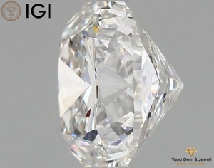 เพชร CVD ทรงสี่เหลี่ยมคุชชั่น น้ำหนัก 1.00 กะรัต ได้รับการรับรองจาก IGI สี F ความสะอาดระดับ VS2 สำหรับเครื่องประดับสั่งทำพิเศษ - Product Image 6