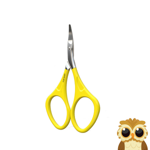 Ciseaux à ongles pour enfants AESCO Instruments SHP-11/8 HOME PRO en acier inoxydable jaune, à lame affûtée - Product Image 4