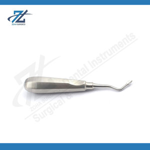 Elevador de Raíces Dentales Curvo de Acero Inoxidable de Alta Calidad, Instrumentos Quirúrgicos Dentales para Extracción de Dientes, Fabricante Pakistán - Product Image 6