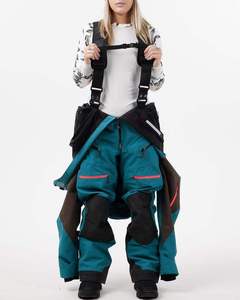 Professional <b>Waterproof</b> Women's One Piece Ski Suit Insulated Snowboard Jumpsuit Breathable Winter Outdoor Mountain Sports Wear - Product Image 2