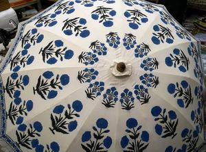 Sombrilla de Jardín Plegable de Algodón Hecha a Mano de 72 Pulgadas para Verano, Precio al por Mayor, Sombrilla Impresa, No se Aceptan Devoluciones - Product Image 5