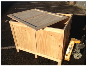 Caja de Madera Sólida Grande y Elegante para Mudanza y Almacenamiento, Apilable, con Diseño Personalizable, Logotipo y Certificación IPPC - Product Image 6