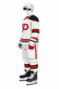 Camiseta de Hockey sobre Hielo 100% Poliéster de Secado Rápido y Transpirable para Hombre Adulto con Nombre de Equipo Personalizado e Impresión Digital - Product Image 3