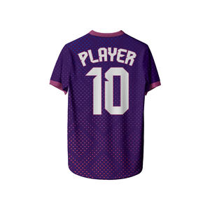 Camiseta de Fútbol Personalizada W4G, Ropa Deportiva, Jersey de Fútbol para Hombre, 100% Poliéster Transpirable, Diseño con Nombre del Equipo y Letras, Logotipo Personalizado - Product Image 2