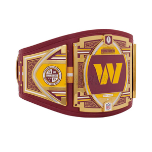 Cinturones de Campeonato de Lucha Libre Personalizados al por Mayor con Placas Metálicas Chapadas en Oro - Product Image 6