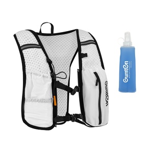 Chaleco de <span class=keywords><strong>Running</strong></span> Gumten para Mujer y Hombre con Botella de Agua de 250 ml, Chaleco de Hidratación para Correr, <span class=keywords><strong>Accesorios</strong></span> para Maratón - Product Image 5