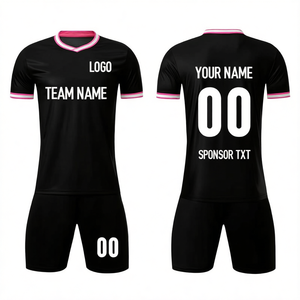 ชุดเสื้อฟุตบอลอเมริกันแบบปรับแต่งได้สำหรับผู้ชาย แขนสั้น คอวี พิมพ์ลายแบบ Sublimation พร้อมชื่อทีมและหมายเลข ระบายอากาศได้ดี แห้งเร็ว เหมาะสำหรับฤดูร้อน - Product Image 5