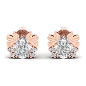 REYES Pendientes de Plata de Ley 925 con Moissanita, Elegantes y Atemporales, Joyería Fina Minimalista para Mujer - Product Image 2