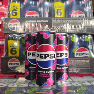 Prix de gros optimal et haute qualité, Peppsi sans sucre, saveur framboise, 320 ml - Product Image 1