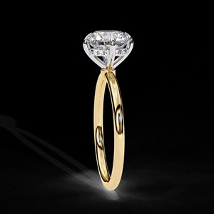 Anillo de Compromiso con Moissanita Corte Cojín, Anillo Halo de Plata de Ley 925, Anillo Corte Cojín de 8.49mm, Anillo de Boda Pavé, Anillo Nupcial, Regalo - Product Image 2
