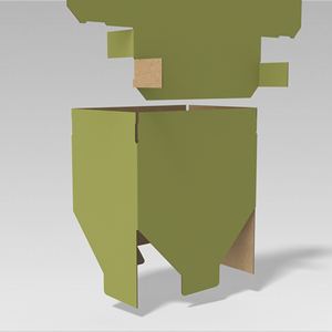 Custom Commercial Packaging <b>Box</b> with Base and Lid Eco-Friendly and <b>Recycled</b> Materials Vietnam OEM ODM Wholesale Supply - Product Image 5