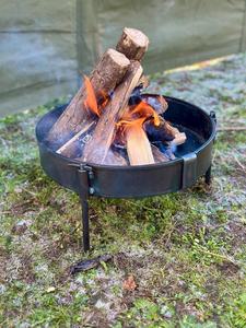 <b>Fire</b> Pit Mat Square Fireproof Firepit Pad Heat Resistant Wood Shield Concrete Floor Grass Mat Deck Protector for Under Grill - Product Image 4