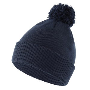 Elegant Winter <b>Beanie</b> <b>Hats</b> For <b>Men</b> And Women 100% Wool Adult Size Breathable & Waterproof Adjustable With Stylish Pom Pom - Product Image 4