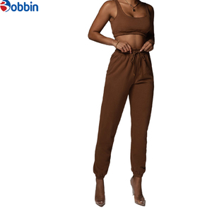 Conjunto Deportivo de Verano para Mujer, Estilo Hip Hop, 2 Piezas, Ecológico, Pantalones Cargo, Venta Caliente, Personalizado, de Alta Calidad - Product Image 6