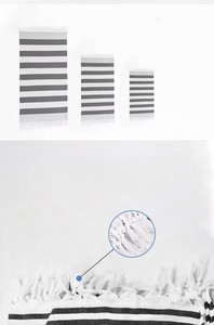 ผู้จัดจำหน่ายผ้าขนหนูพรีเมียมแบบขายส่งจำนวนมาก |   ผู้ผลิตผ้าขนหนูผ้าฝ้ายลายทางเนื้อนุ่มซึมซับได้ดี ผ้าขนหนูผ้าฝ้ายลายทาง - Product Image 3