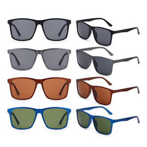 Lunettes de soleil classiques rétro en gros, lunettes de soleil promotionnelles, lunettes de soleil carrées personnalisées à bas prix pour hommes - Product Image 2