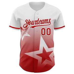 Camiseta de Béisbol Personalizable de Alta Calidad con su Propio Logotipo, Tela Transpirable y Elástica, Uniforme de Softbol con Botones - Product Image 6