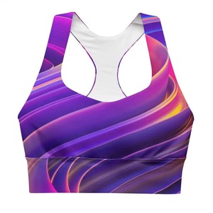 Nouveauté : Soutien-gorge de sport sans couture personnalisé pour l'entraînement athlétique, le yoga, la gym et le fitness pour femmes - Product Image 3