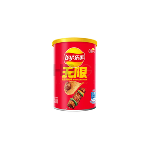 LAYS INFINITE SABOR BARBACOA LATA ORIGEN CHINA 40G - Product Image 1