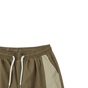 Shorts d'été pour hommes, style décontracté, streetwear, sportif, coupe ample, taille à cordon, légers, respirants, écologiques, 100% coton - Product Image 3