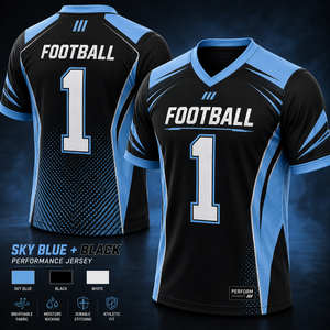 Maillot de football américain pour hommes, imprimé, respirant, en polyester, à séchage rapide, uniforme d'équipe sportive, Gibbs Hutchinson Jared Goff - Product Image 1