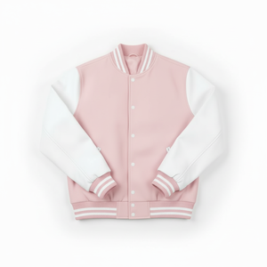 เสื้อแจ็คเก็ตผู้ชาย ผ้าฝ้ายผสมโพลีเอสเตอร์ 300 GSM ทรงปกติ สไตล์วาร์ซิตี้ ติดกระดุมแป๊ก แขนยาว ใส่สบายๆ รับผลิตแบบ OEM - Product Image 4