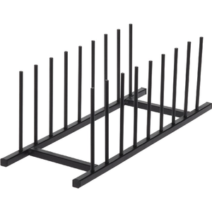 Metal Plate Holder Display Rack For Tabletop Decorative Pieces Kitchen Safe <b>Storage</b> Spaces Holder & Rack - Product Image 1