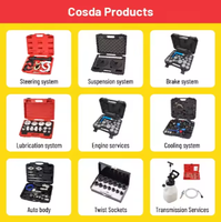 Analyseur de moteur CO2 manuel Cosda SD-1025 avec liquide de test pour Camry, utilisation universelle, garantie de 24 mois