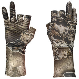 Guantes de Caza para Hombre, Camuflaje, Medios Dedos, Impermeables, con Cierre de Cordón - Product Image 4