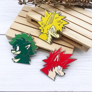 Diseño de insignias de solapa Logotipo personalizado Alfileres de esmalte duro de metal para recuerdo - Product Image 1