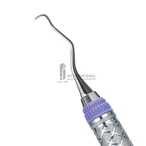 F.J.INTERNATIONAL FJI-9981 คีร์เร็ตแบบยาว 3/4 นิ้ว สำหรับฟันกรามหลัง ด้ามจับสองด้าน ออกแบบตามหลักสรีรศาสตร์ สำหรับงานทันตกรรม - Product Image 5