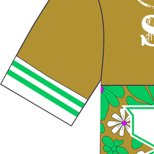 Camiseta Deportiva de Fútbol Personalizada Retro de Poliéster/Algodón, Impresión por Serigrafía, 280g, Manga Corta, Cuello en V, para Hombre - Product Image 2