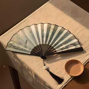 Abanico de Mano de Madera Natural Moderno y Personalizado, con Opciones de Grabado de Nombre, Logotipo o Diseño, Hecho a Mano, Recuerdo Artesanal - Product Image 5