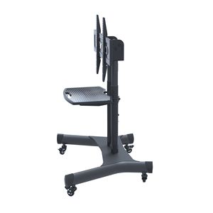 Supporto TV Girevole Regolabile in Altezza per TV da 32-80 Pollici, VESA Massimo 600x400mm, Staffa Universale per TV (Nero) - Product Image 6