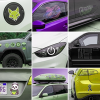 Calcomanías Personalizadas para Autos, Resistentes a los Rayos UV, de Vinilo PVC, Gráficos para Ventanas de Automóviles, Resistentes a la Intemperie, Etiquetas Promocionales de Marca