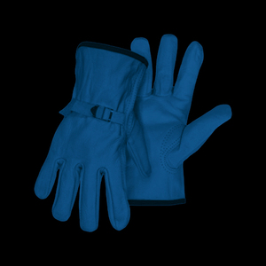 White Cotton Safety <b>Gloves</b> Adjustable Wristband Anti-Slip General Purpose made in Pakistan - Product Image 3