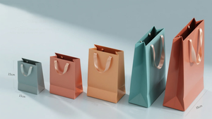 Bolsas de Papel Personalizadas con Asas, Empaque de Regalo de Lujo para Minoristas, Reciclables, Impresión Offset con Logotipo - Product Image 5
