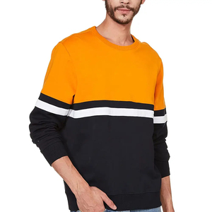 Sudadera Ligera para Hombre, Tejido Transpirable de Mezcla de Algodón, Textura Suave, Ajuste Cómodo, Dobladillo Acanalado, Estilo Casual para Actividades al Aire Libre - Product Image 1