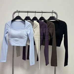 Débardeur sans couture respirant de haute qualité pour femme, coupe ajustée, col rond, longueur intégrale, idéal pour la gym, la course et les activités décontractées - Product Image 6