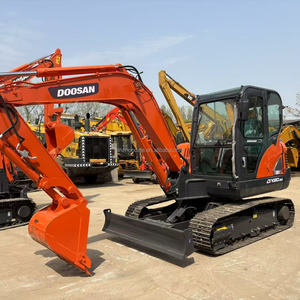 Basso orario di lavoro utilizzato escavatori <span class=keywords><strong>Doosan</strong></span> DX60 <span class=keywords><strong>DH60</strong></span> 6 tonnellate usato Mini <span class=keywords><strong>Doosan</strong></span> escavatore lavori agricoli per la casa in vendita - Product Image 5