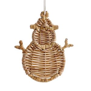 Meilleure vente pas cher prix fait à la main en osier rotin décoration de noël pour arbre suspendu de noël du vietnam - Product Image 1