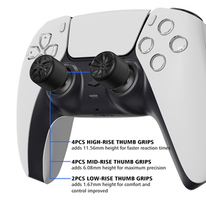 PlayVital-Manette ergonomique en silicone pour manette de manette de PS5 <span class=keywords><strong>Playstation</strong></span> <span class=keywords><strong>4</strong></span> - Product Image 4