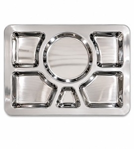 Bandeja de Acero Inoxidable de Grado Alimenticio 202 de Dheer International, Venta al por Mayor - Product Image 1