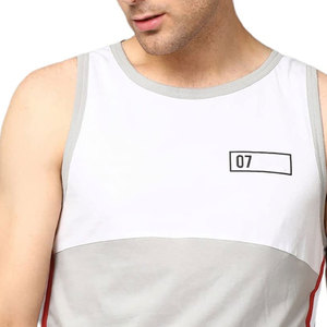 Chalecos de Hombre Tejidos 100% Algodón, Personalizados, Lisos, con Estampado Vintage, Sin Mangas, Lavado Ácido, Ecológicos, Transpirables, Cuello Redondo - Product Image 5