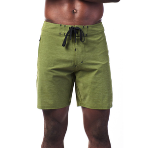 2026 Men Casual Lightweight Canvas Board Shorts Breathable Quick Dry Swimming Surfing Polyester Floral Embroidered Customized - Product Image 1
